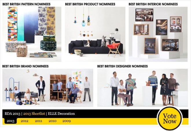 British design awards - Elle Deco