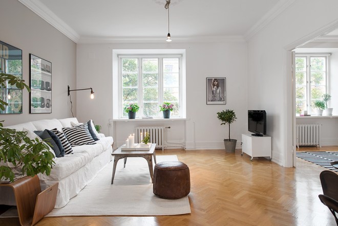 Swedish living room