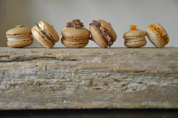 Autumn macaroons