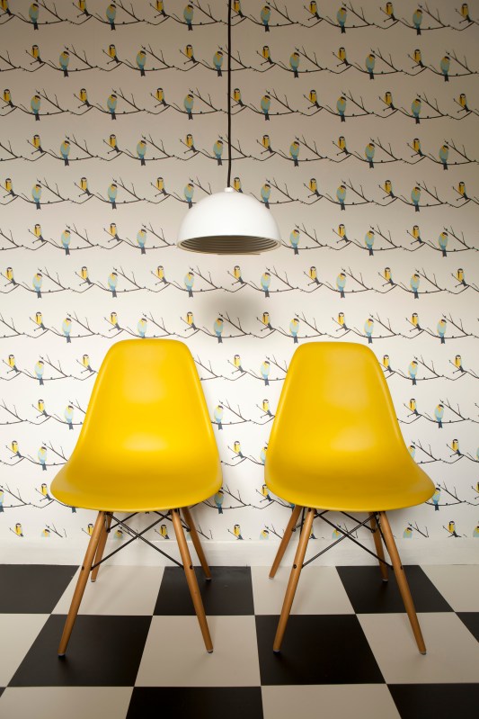 Lorna Syson yellow chair