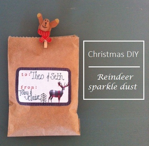 Reindeer sparkle dust