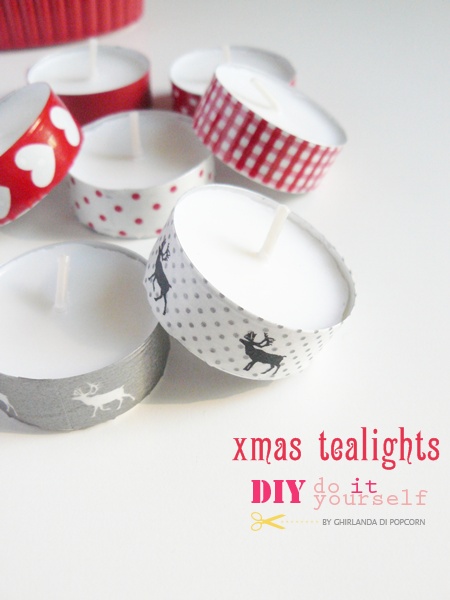 Christmas tea lights
