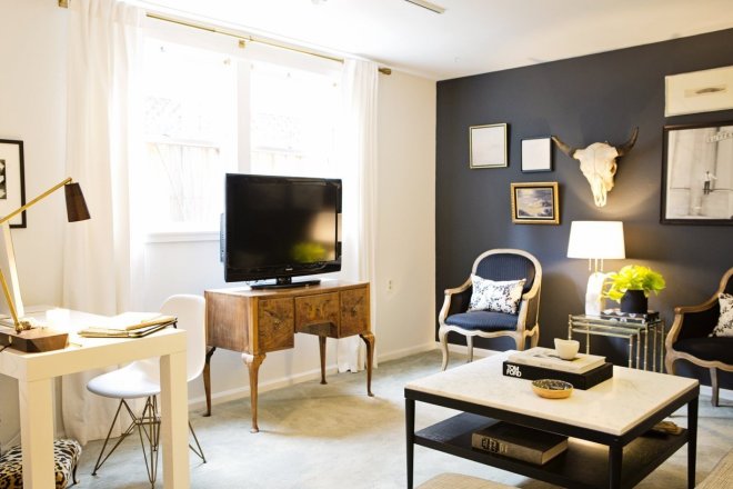 Apartment therapy glam apartment tour