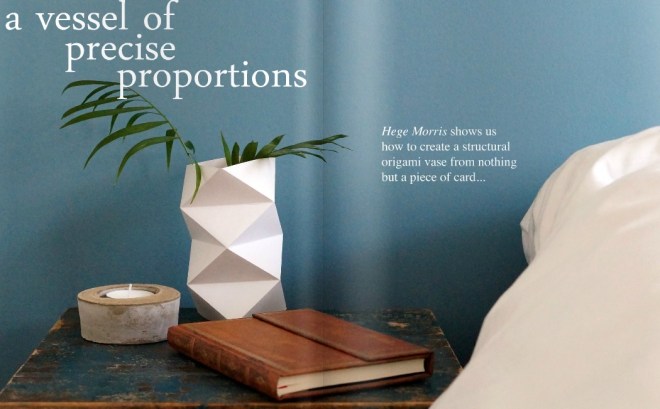 Geometric vessel - 91 magazine