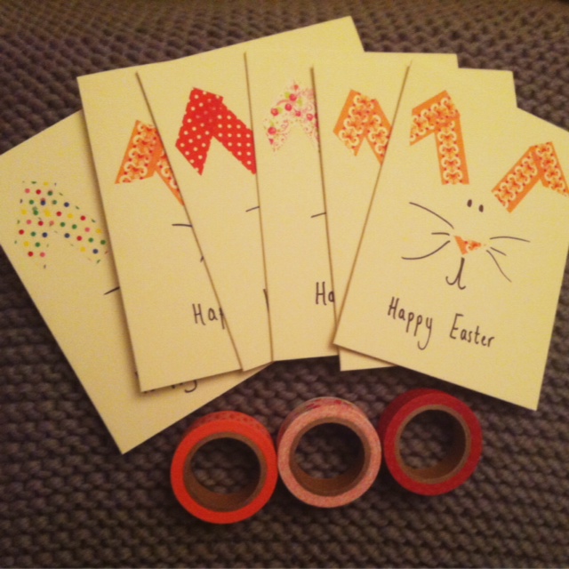 DIY Easter cards