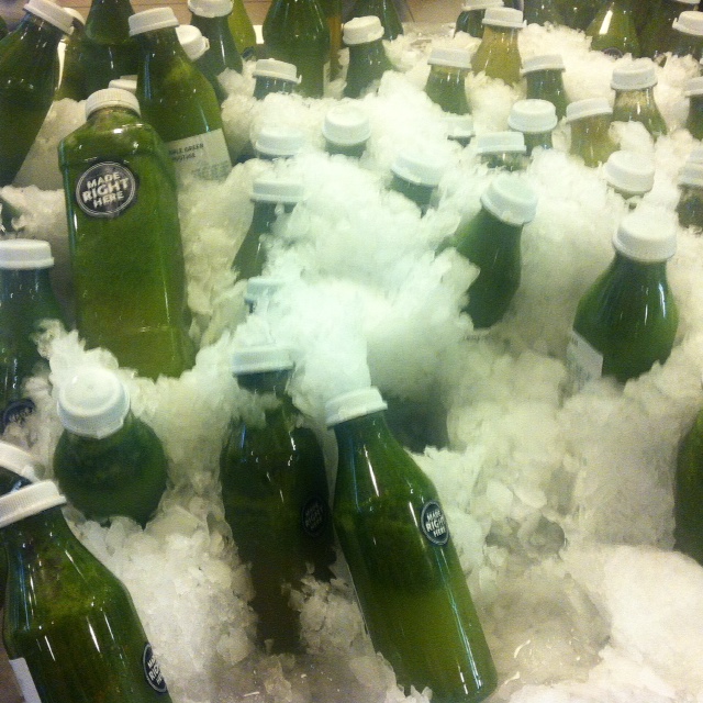 Green bottles