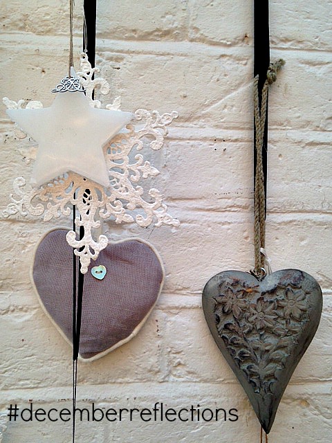 White and Grey Christmas decorations