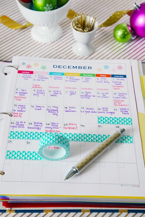 I Heart Organizing printable