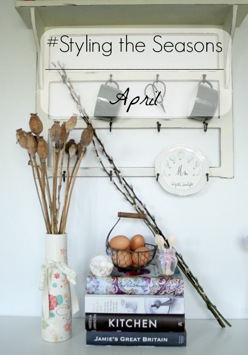 Styling the Seasons April title header