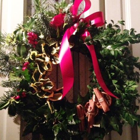Door wreath home