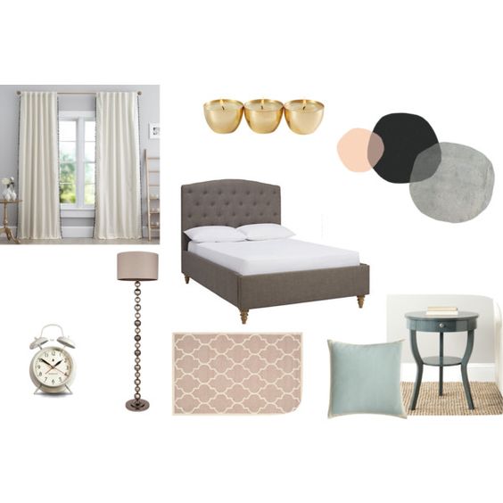 Bedroom moodboard