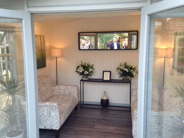 Garden office} progress so far… – Claire Parkin Interior Design
